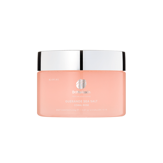 Dr.Melaxin Guerande Sea Salt Perfume Body Scrub Coral Rose 450g