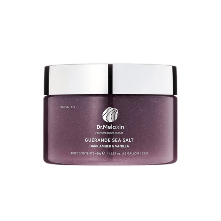 Dr.Melaxin Guerande Sea Salt Perfume Body Scrub Dark Amber & Vanilla 450g