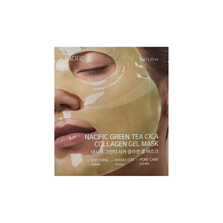 NACIFIC Green Tea Cica Collagen Gel Mask (4ea)