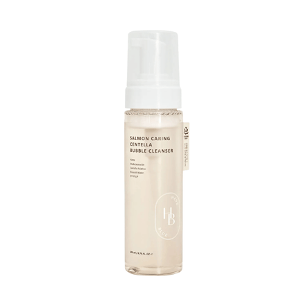 HEVEBLUE Salmon Caring Centella Bubble Cleanser