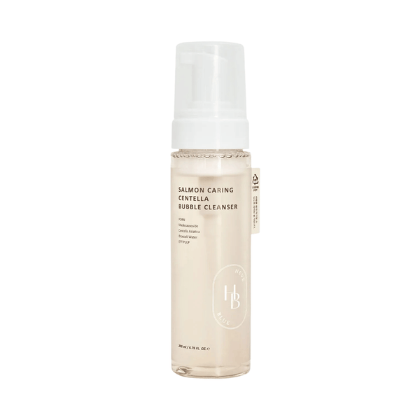 HEVEBLUE Salmon Caring Centella Bubble Cleanser