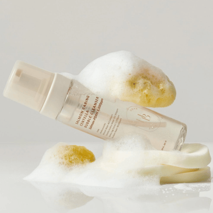 HEVEBLUE Salmon Caring Centella Bubble Cleanser