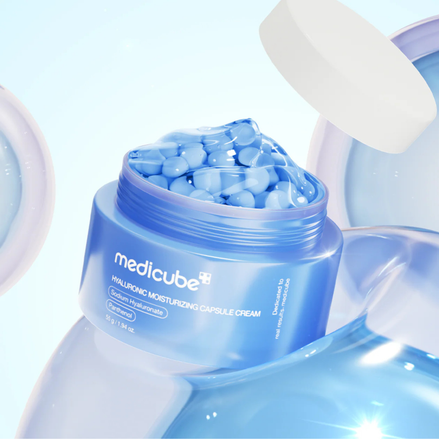 MEDICUBE Hyaluronic Moisturizing Capsule Cream 55g