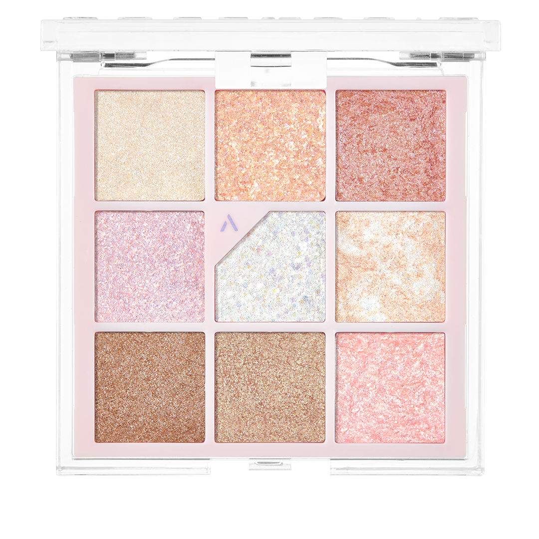 UNLEAHSIA GLITTERPEDIA EYE PALETTE 7- TYPES