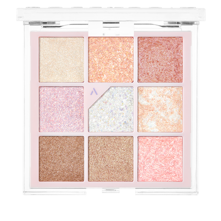 UNLEAHSIA GLITTERPEDIA EYE PALETTE 7- TYPES