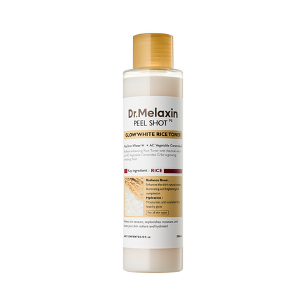 Dr.Melaxin PEEL SHOT GLOW WHITE RICE TONER 200ml