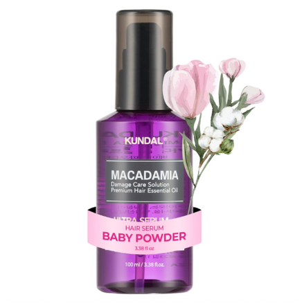 MACADAMIA HAIR SERUM 100ML - BABY POWDER