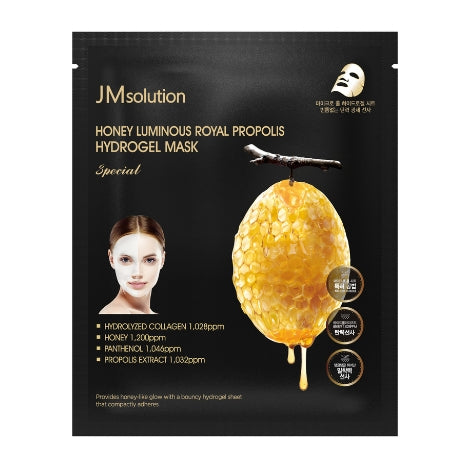 JMSOLUTION HONEY LUMINOUS ROYAL PROPOLIS HYDROGEL MASK special