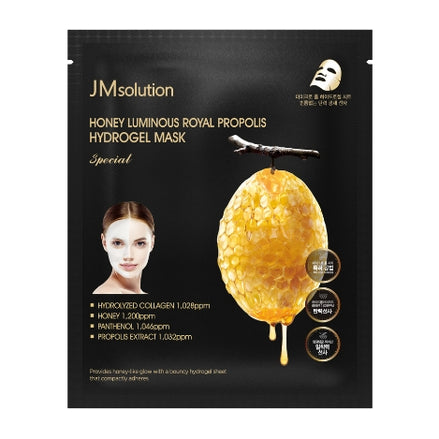 JMSOLUTION HONEY LUMINOUS ROYAL PROPOLIS HYDROGEL MASK special
