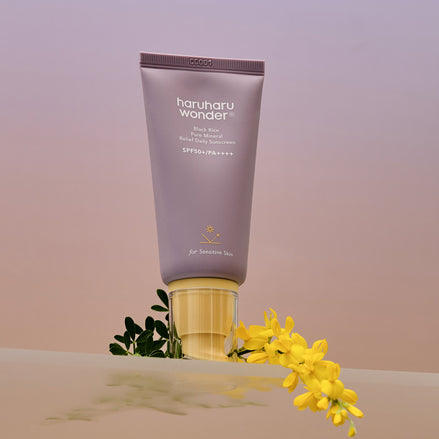 HARUHARU WONDER BLACK RICE PURE MINERAL RELIEF DAILY SUNSCREEN SPF50+
