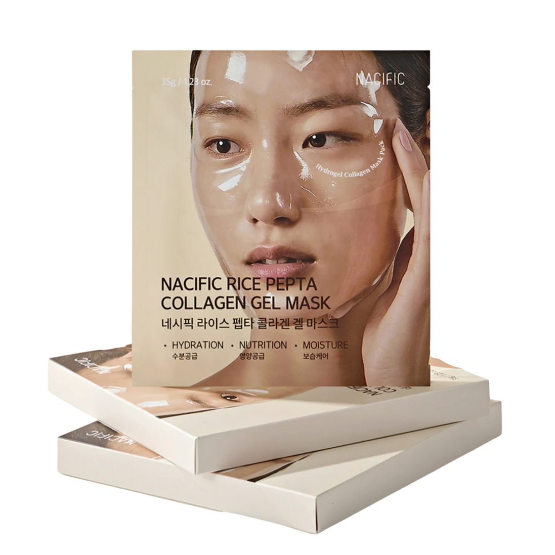NACIFIC Rice Pepta Collagen Gel Mask (4ea)