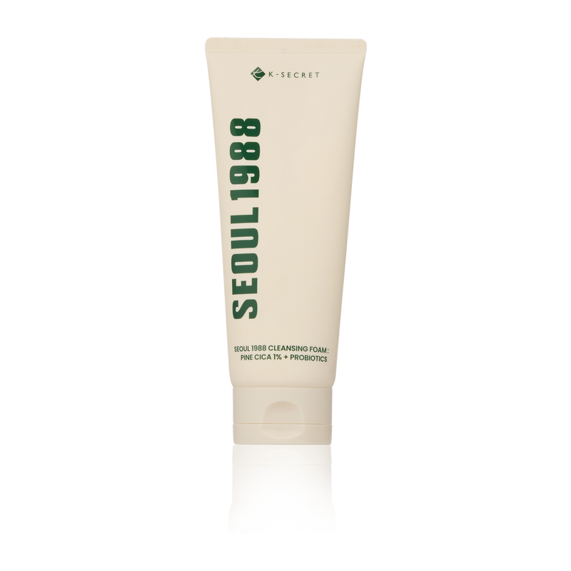 SEOUL 1988 Cleansing Foam : Pine Cica 1% + Probiotics