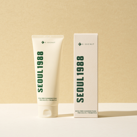 SEOUL 1988 Cleansing Foam : Pine Cica 1% + Probiotics