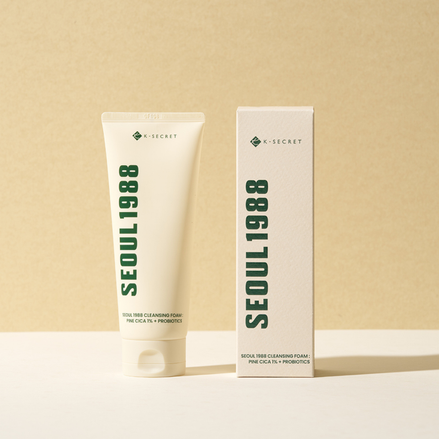 SEOUL 1988 Cleansing Foam : Pine Cica 1% + Probiotics