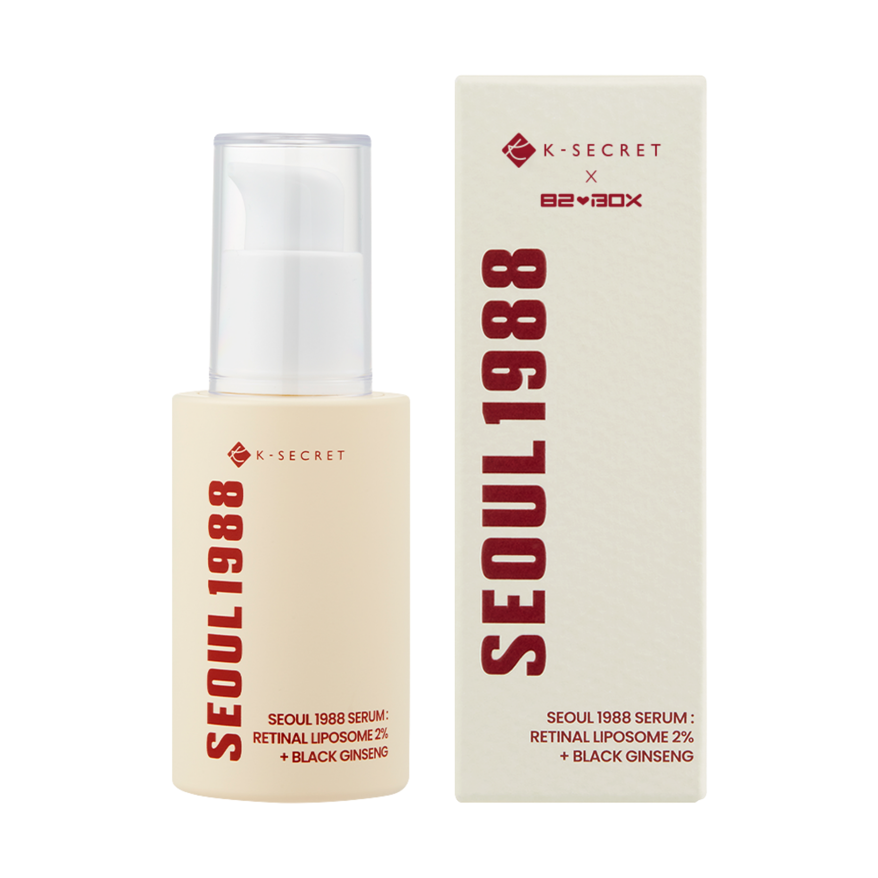 SEOUL 1988 Serum : Retinal Liposome 2% + Black Ginseng