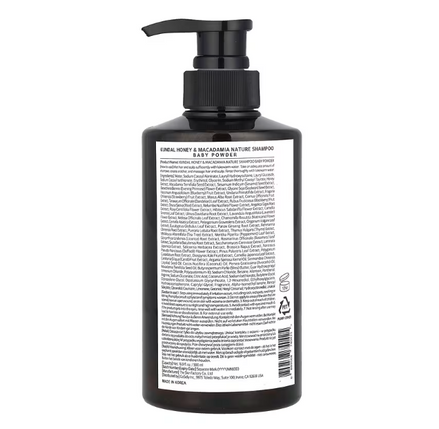 KUNDAL HONEY & MACADAMIA NATURE SHAMPOO 500ML - BABY POWDER